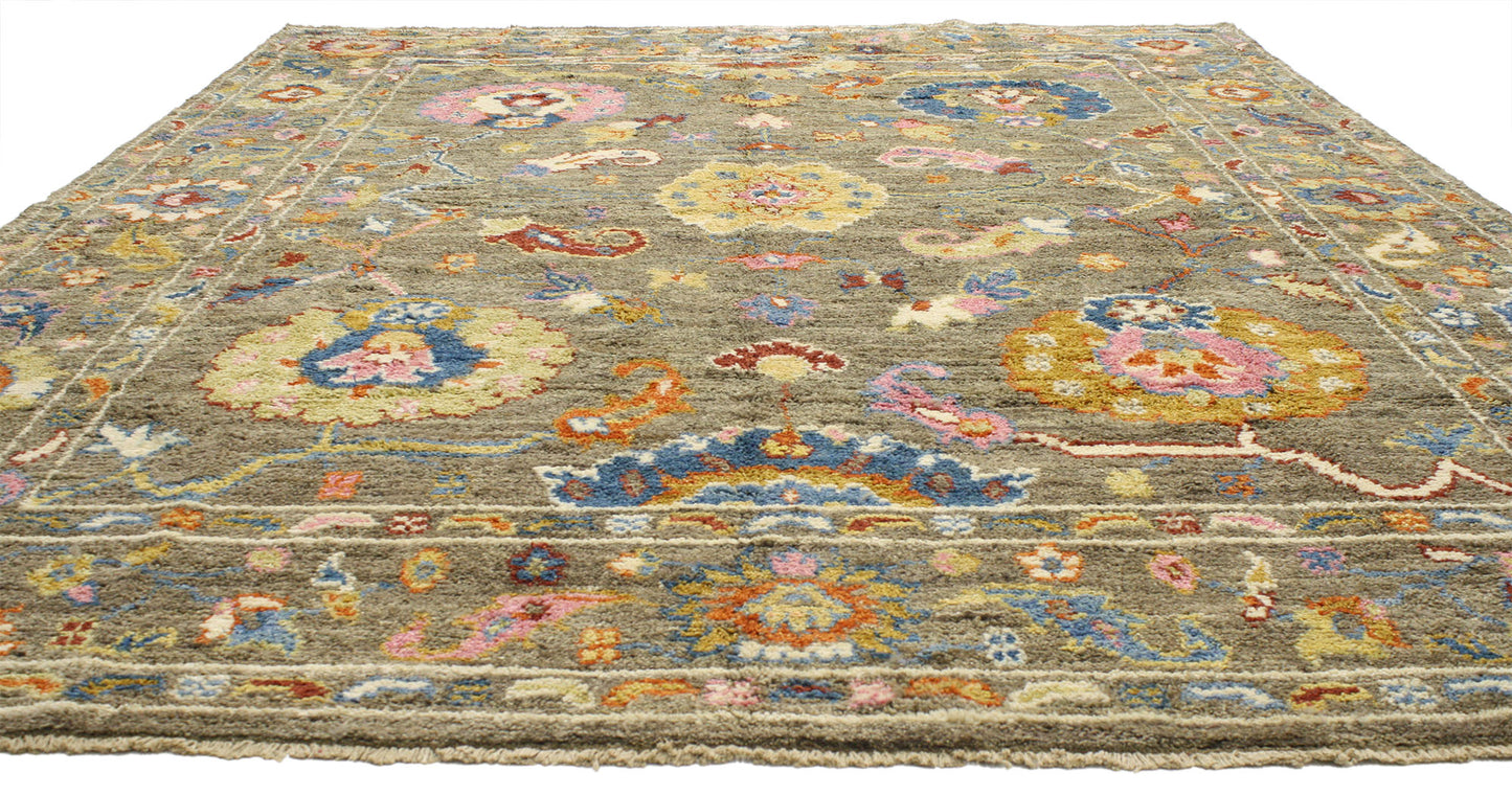 9 x 12 Oushak Rug 80401