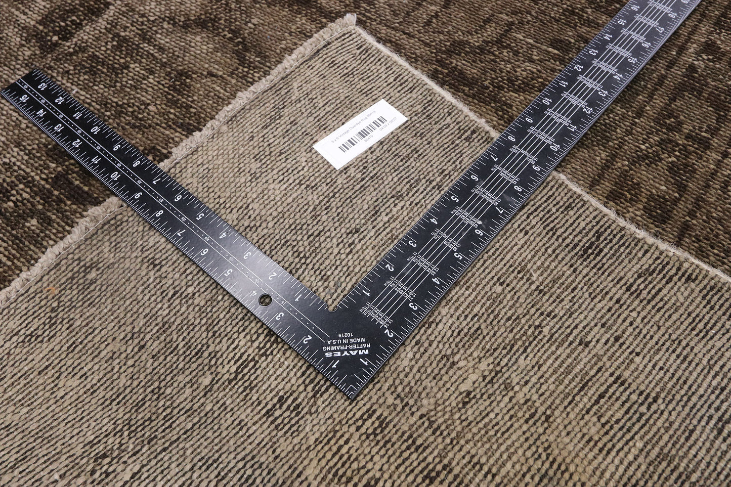 5 x 6 Vintage Overdyed Rug 80419