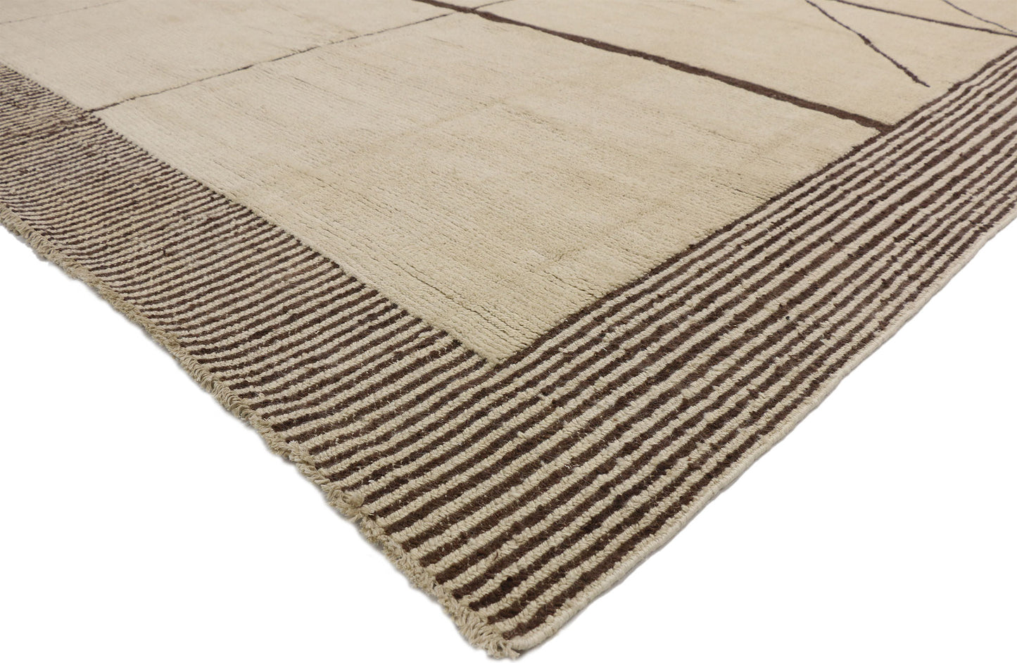 10 x 14 Neutral Moroccan Rug 80511