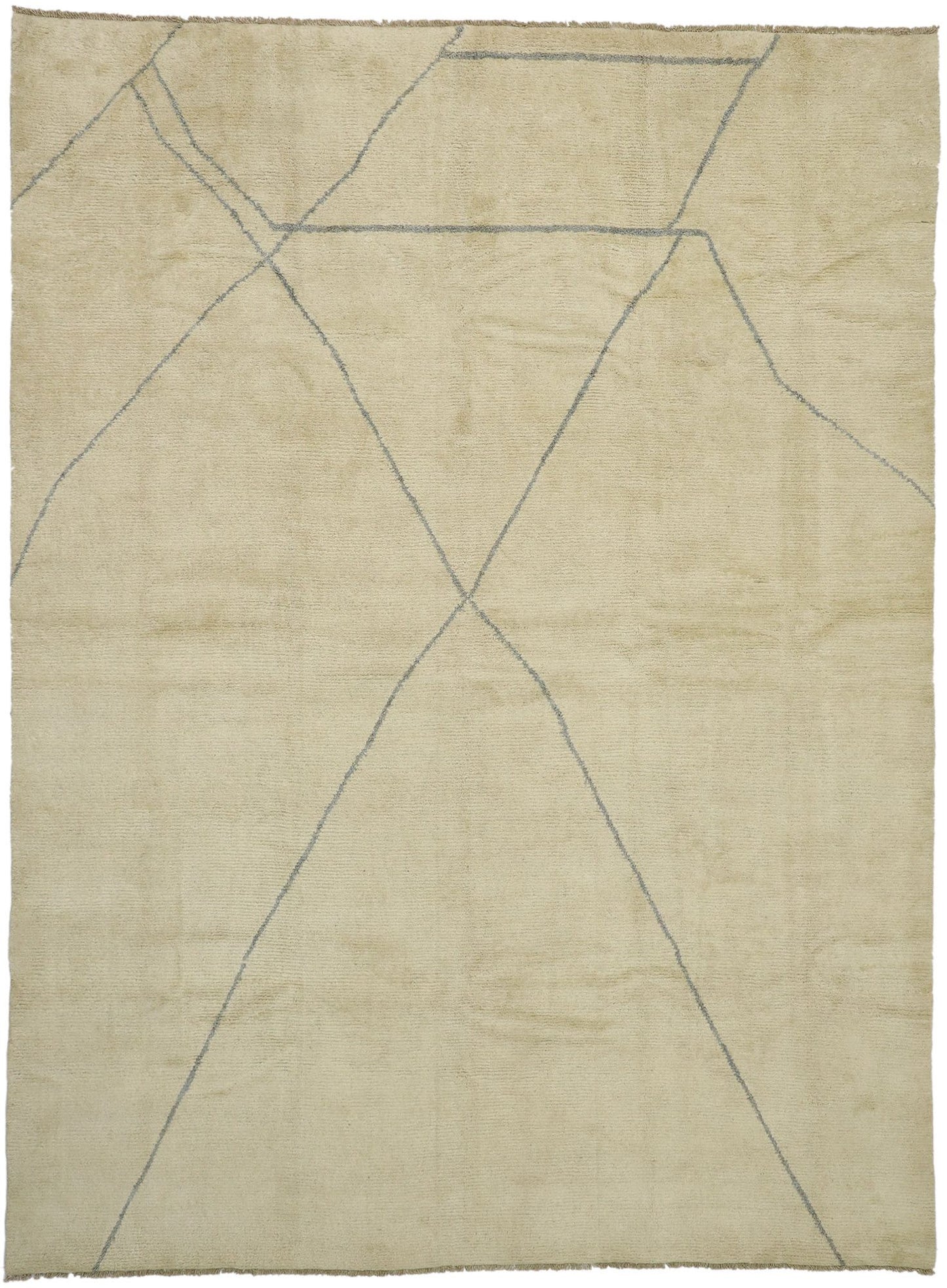 10 x 14 Neutral Moroccan Rug 80516