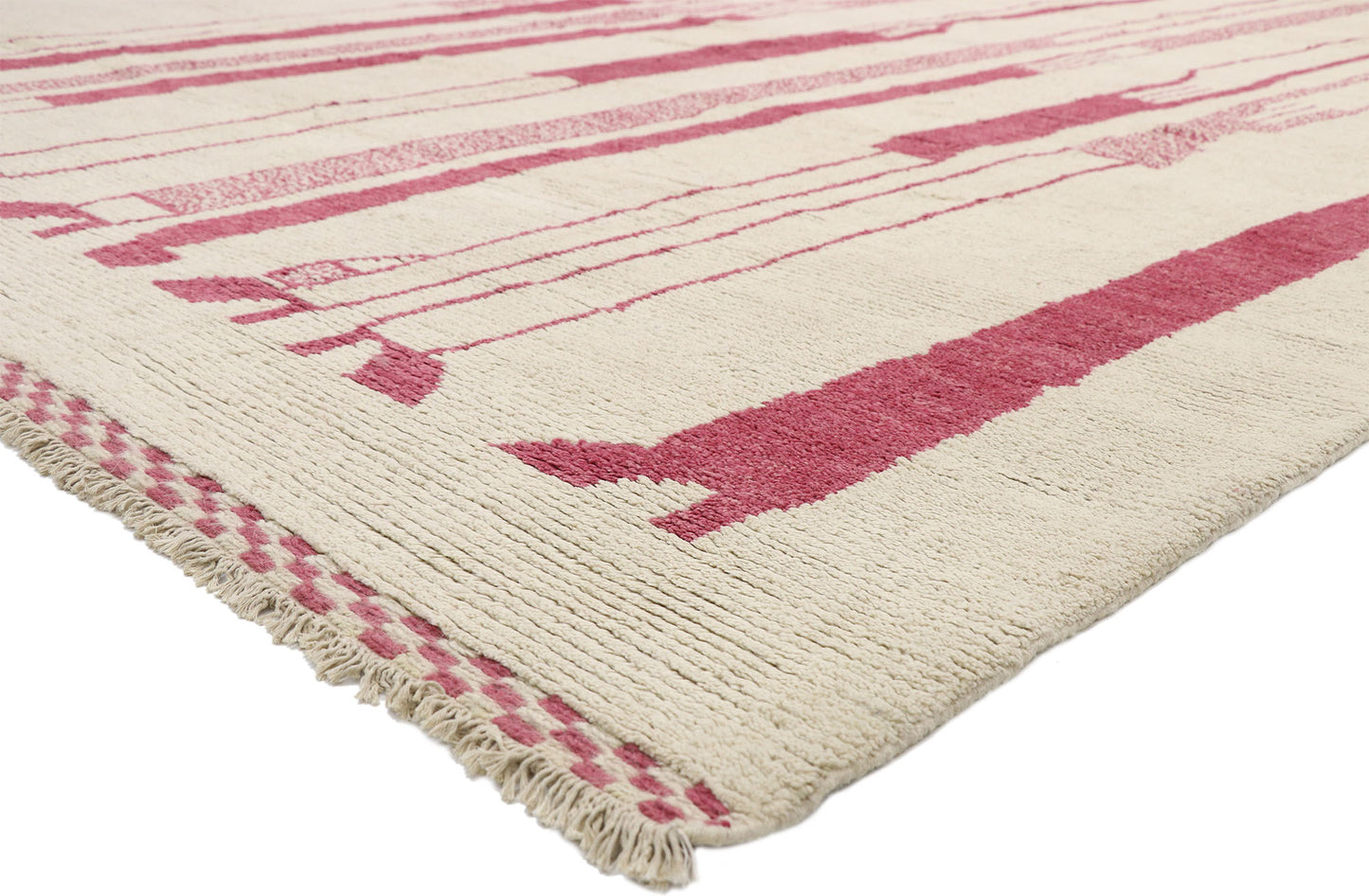 10 x 14 Figurative Moroccan Area Rug 80530