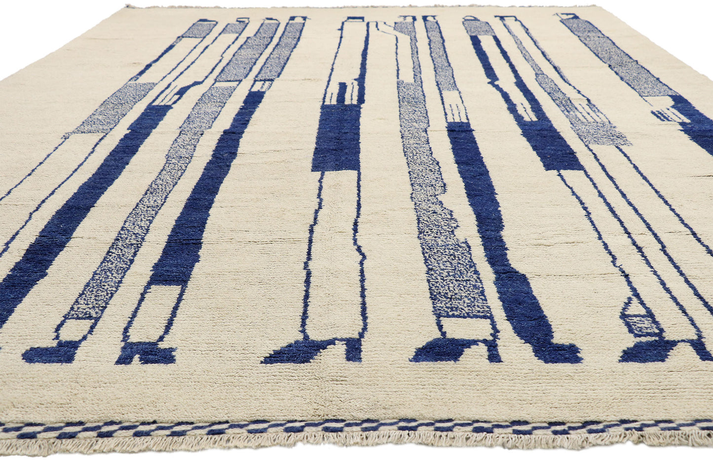 10 x 14 Figurative Moroccan Area Rug 80532