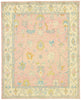8 x 10 Contemporary Pink Oushak Rug 80595