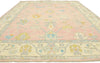 8 x 10 Contemporary Pink Oushak Rug 80595