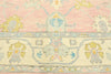 8 x 10 Contemporary Pink Oushak Rug 80595