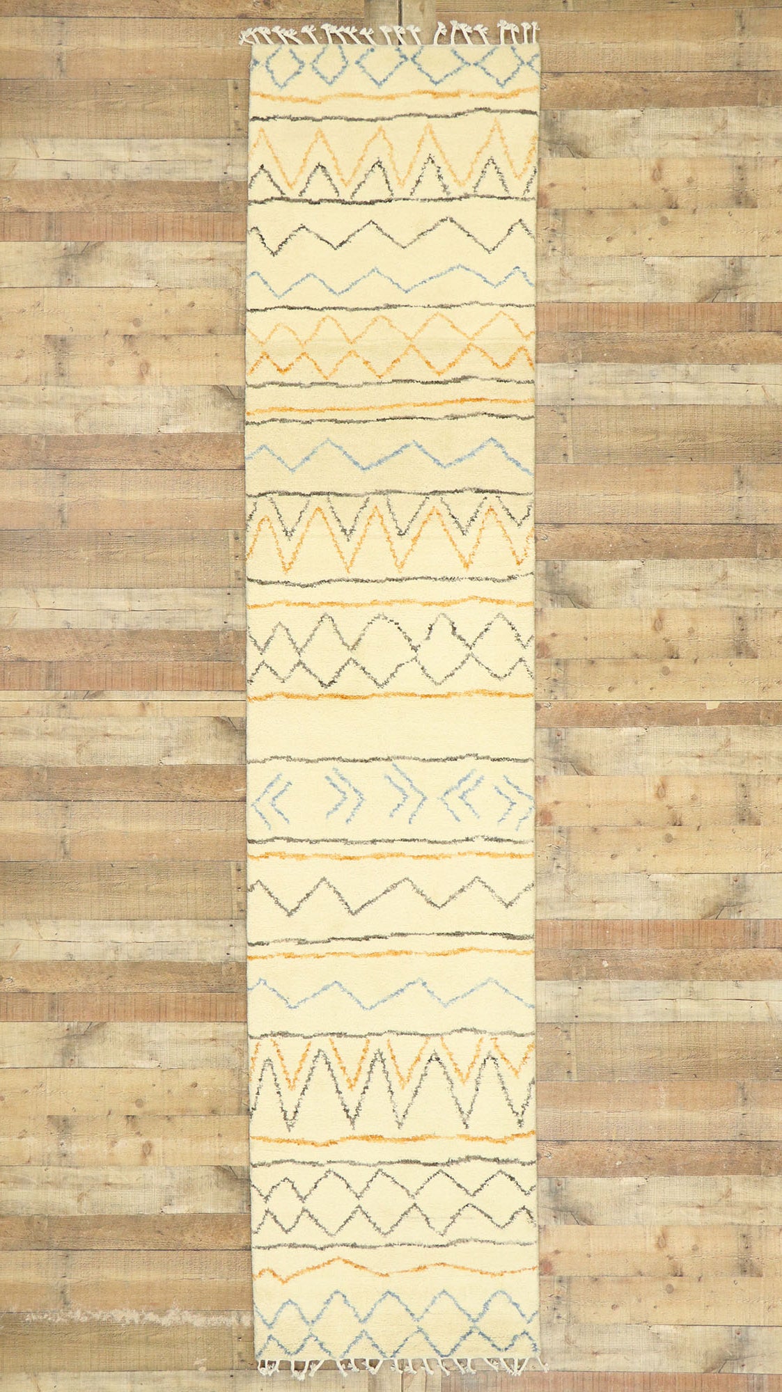 3 x 12 Colorful Moroccan Runner 80607