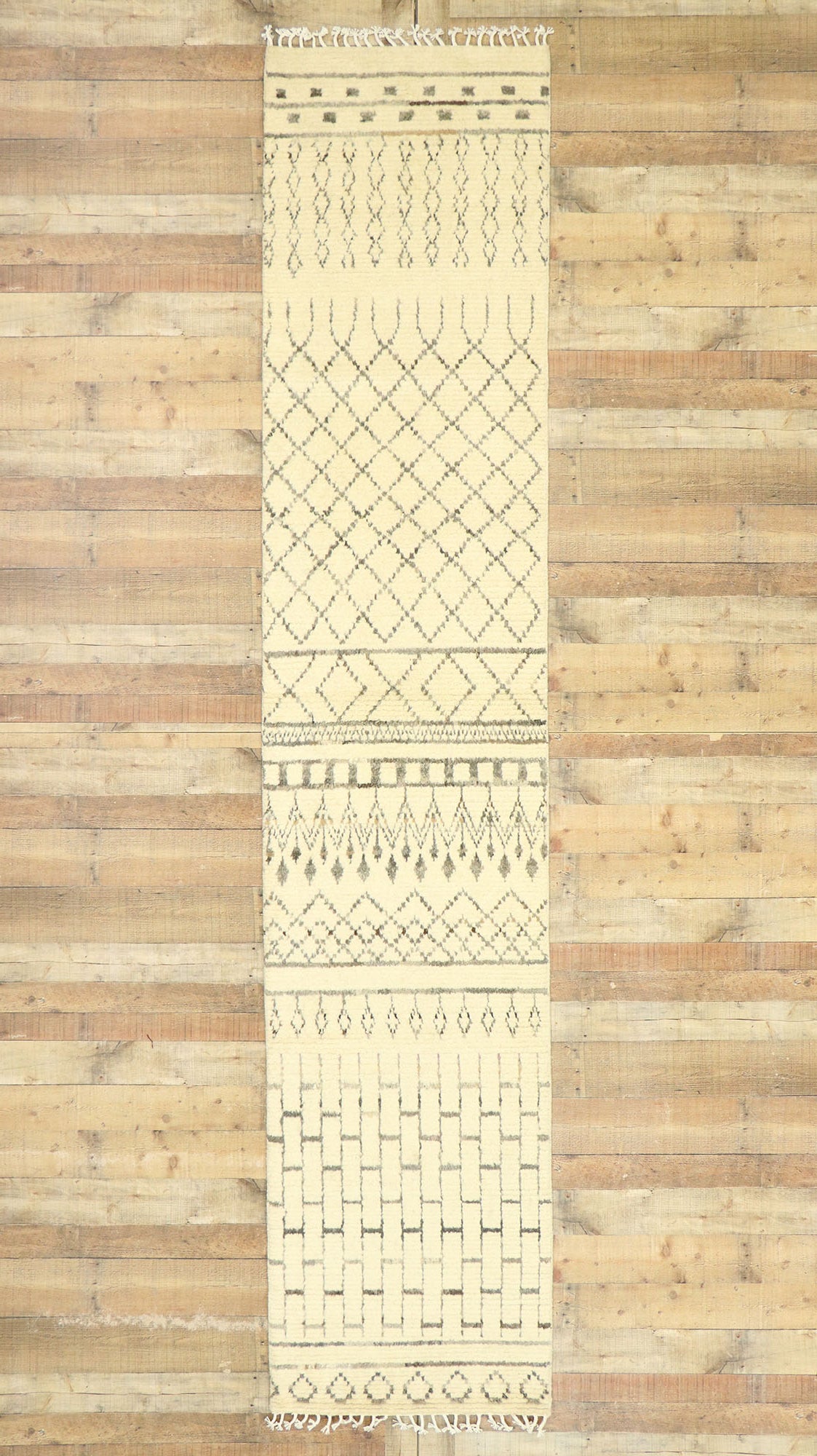 3 x 13 Neutral Moroccan Rug 80611