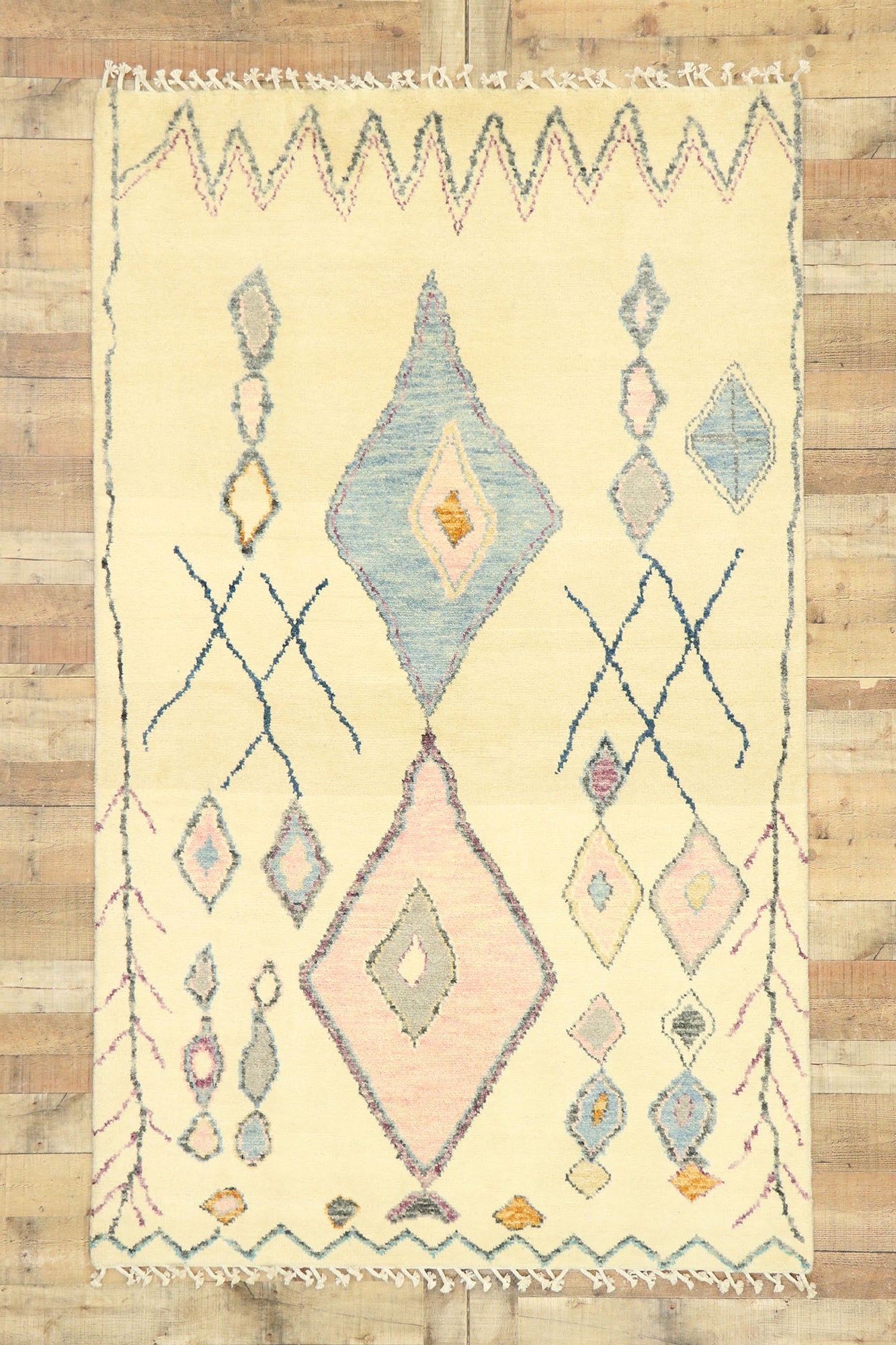 5 x 8 Colorful Moroccan Rug 80623