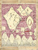 8 x 10 Contemporary Purple Moroccan Rug 80624
