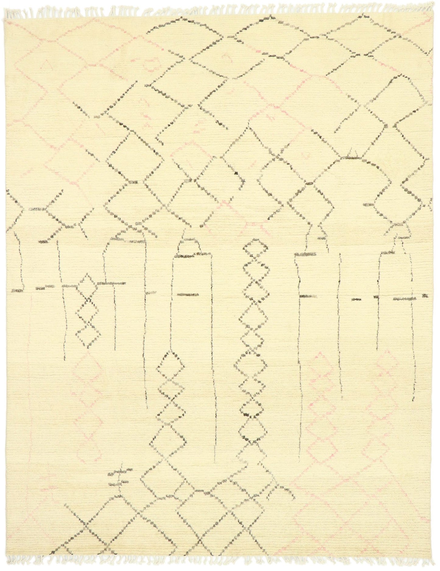 8 x 10 Organic Modern Moroccan Rug 80626