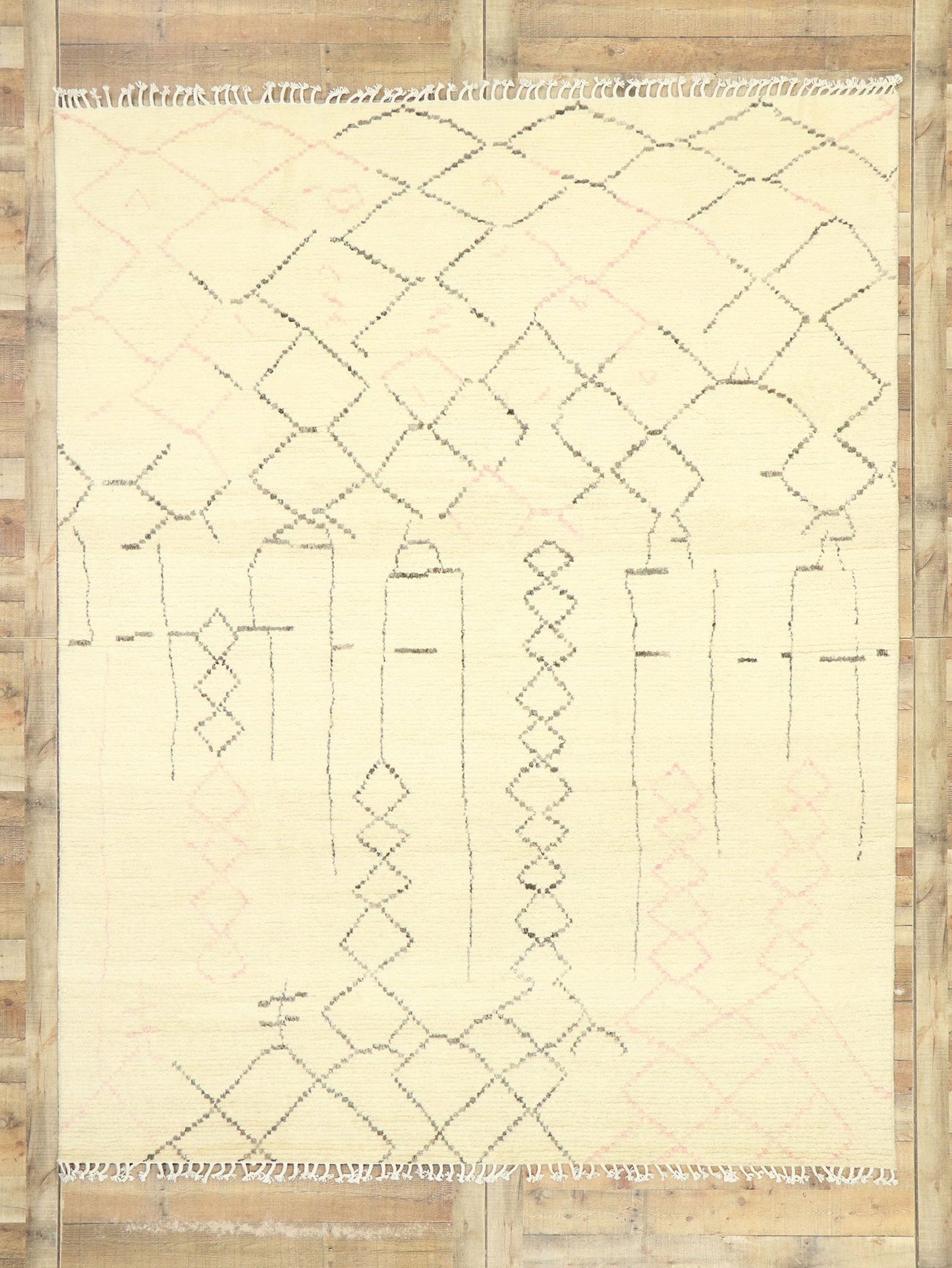 8 x 10 Organic Modern Moroccan Rug 80626