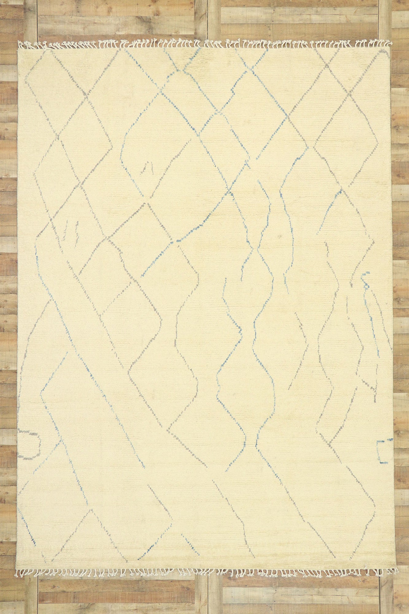 9 x 12 Organic Modern Moroccan Rug 80631
