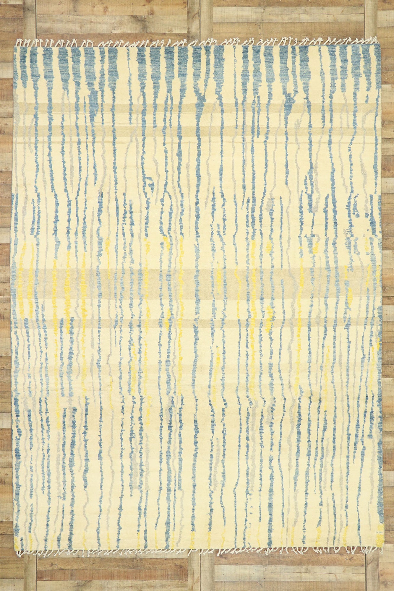 9 x 12 Abstract Moroccan Rug 80634