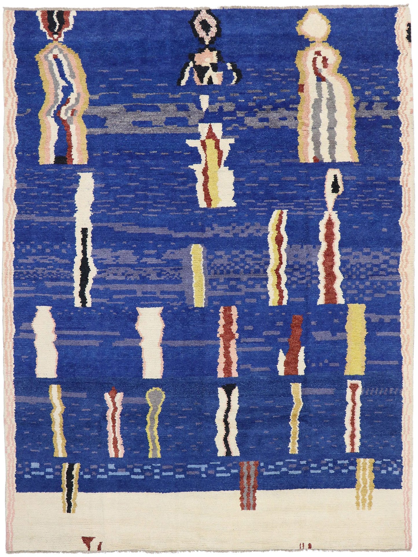 11 x 14 Modern Moroccan Area Rug 80643
