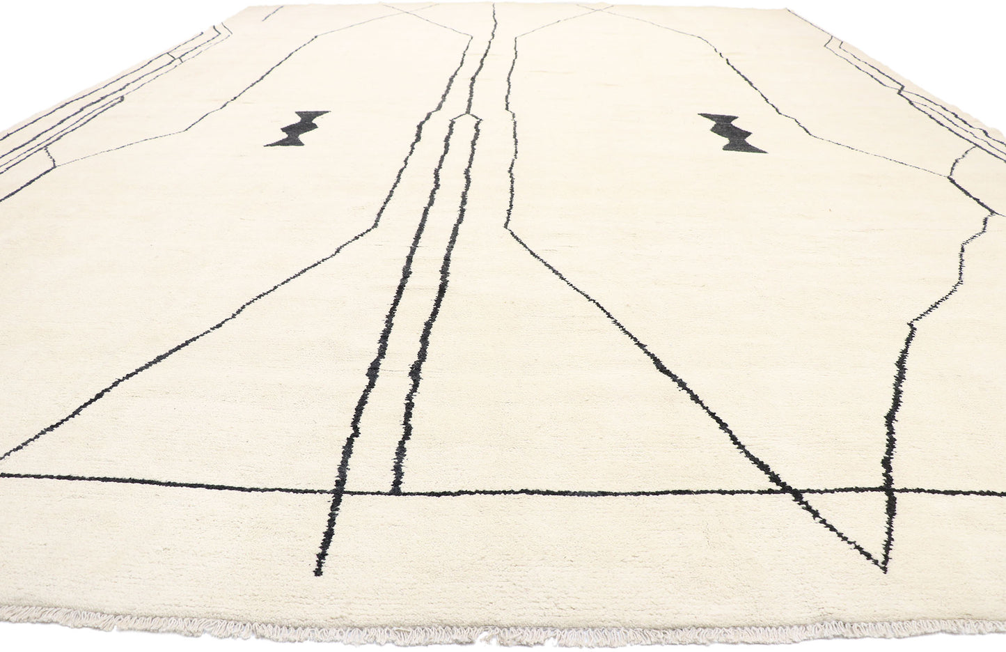 16 x 22 Organic Modern Moroccan Rug 80656