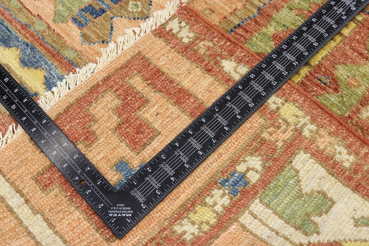 8 x 10 Vintage-Inspired Oushak Rug 80675