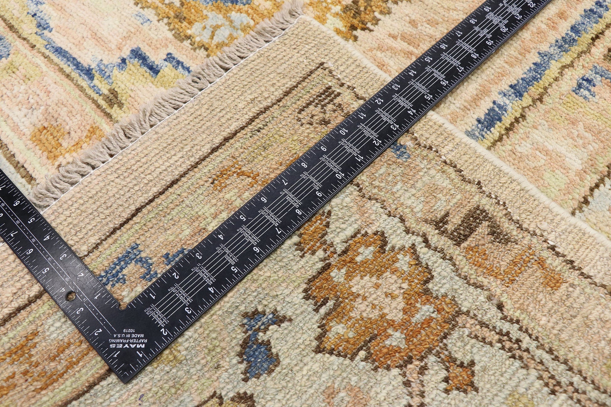 8 x 10 Vintage-Inspired Oushak Rug 80678