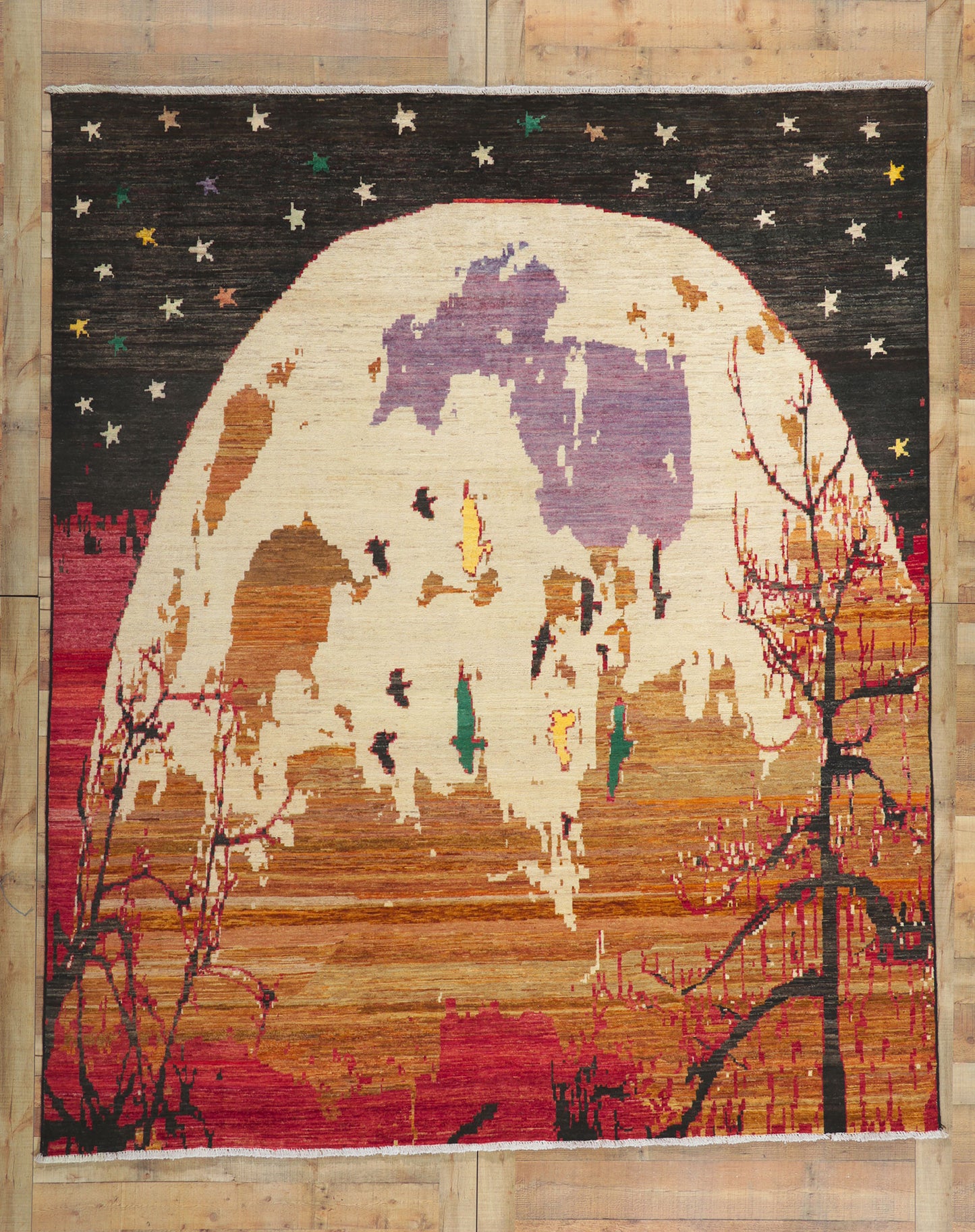 8 x 10 Nature-Inspired Modern Rug 80737