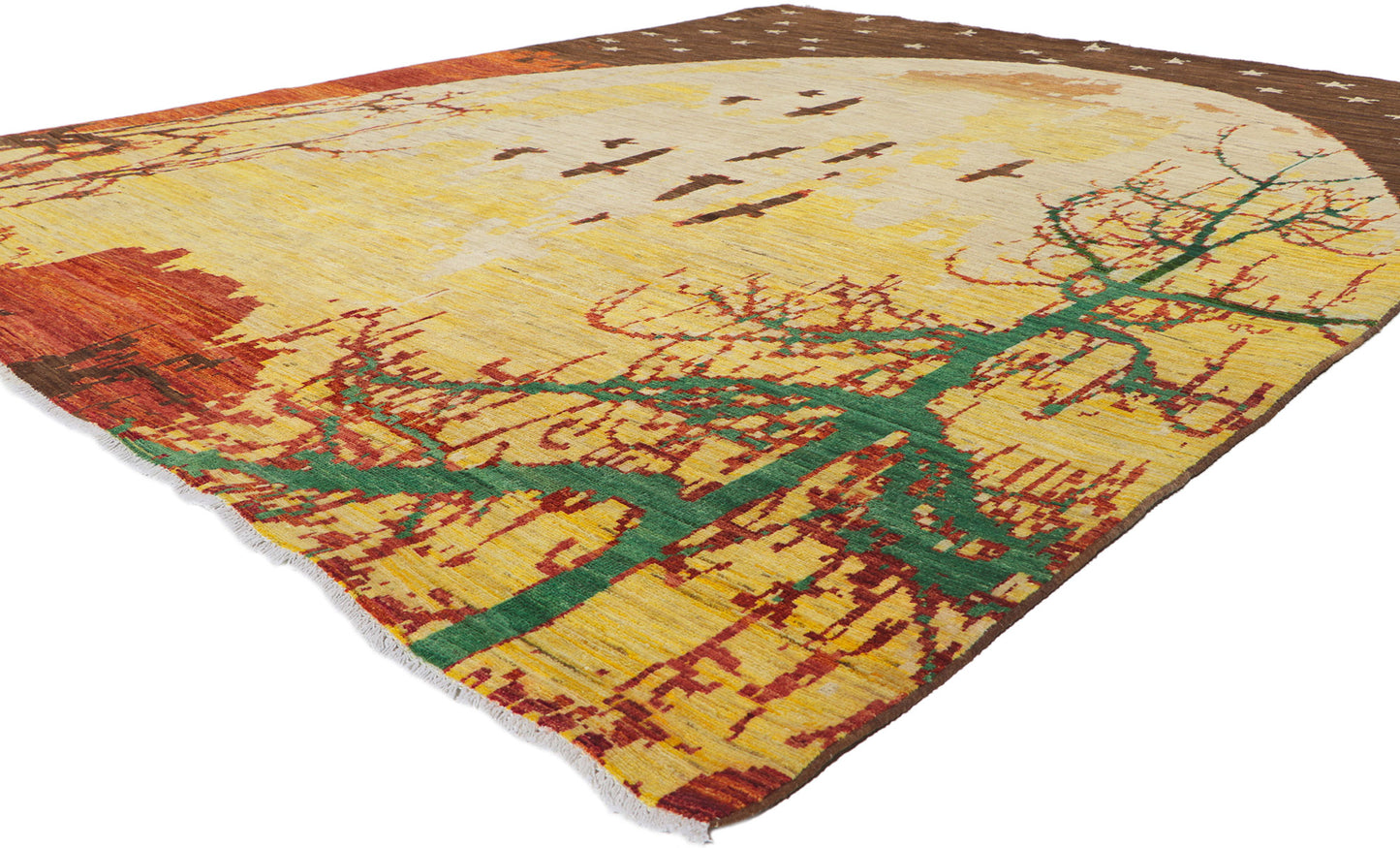 8 x 10 Nature-Inspired Modern Rug 80738