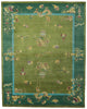 8 x 10 Chinese Art Deco Dragon Rug 30818