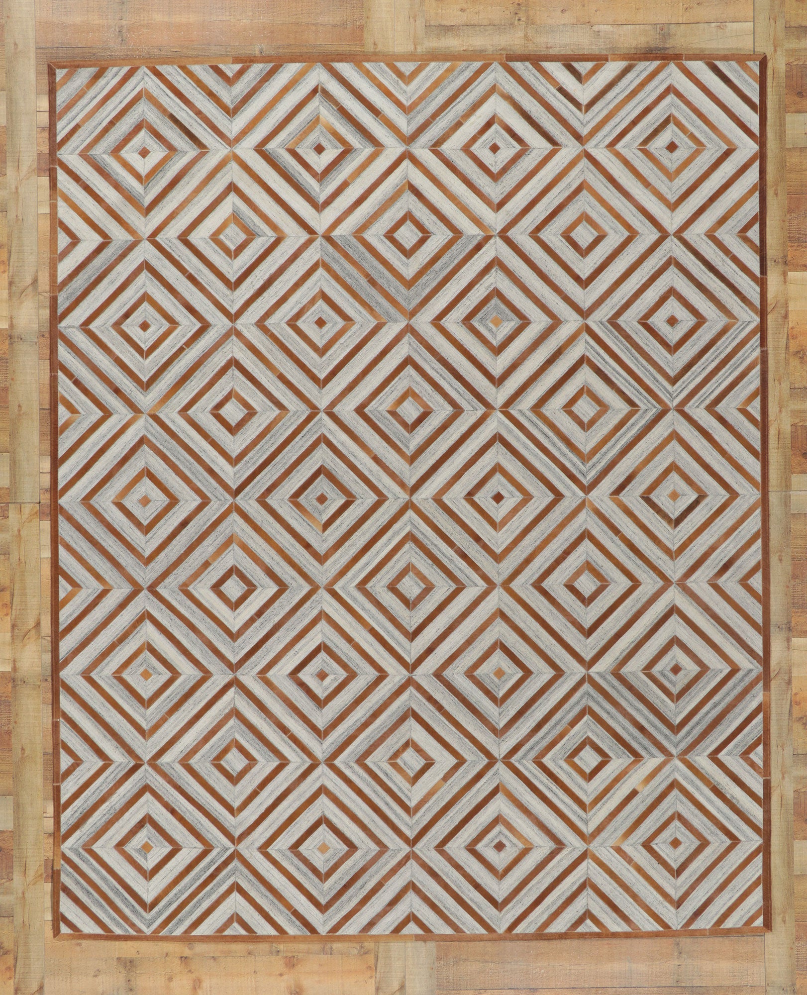 8 x 10 Contemporary Cowhide Rug 30914