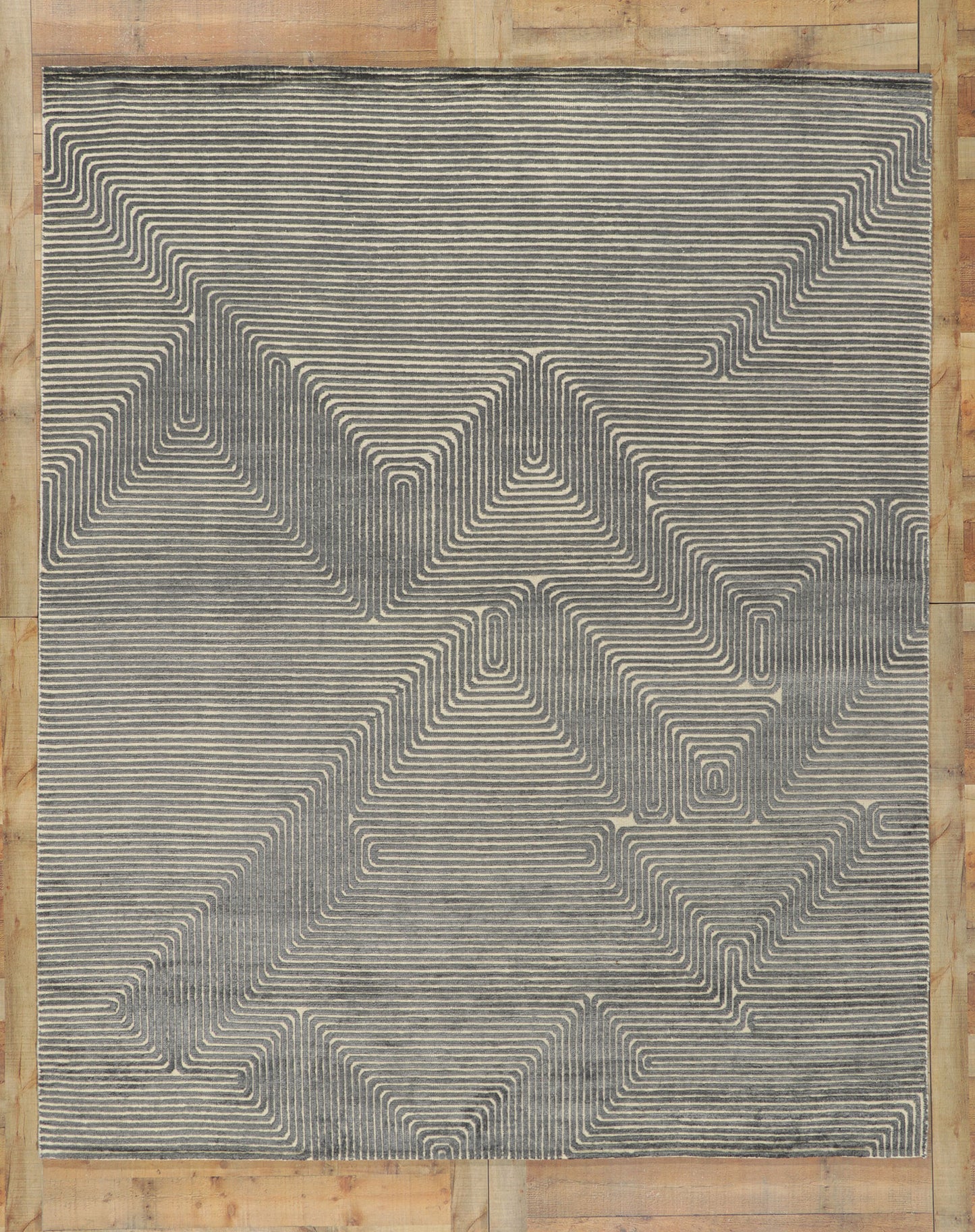 8 x 10 Contemporary High-Low Rug 30887