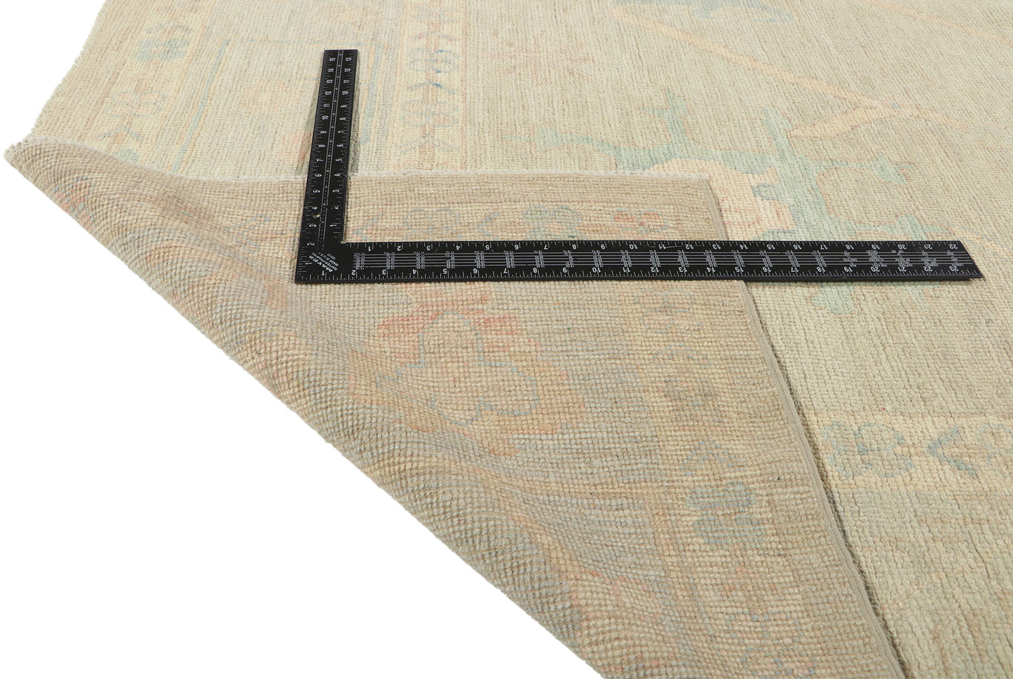 8 x 10 Colorful Pastel Oushak Rug 80899