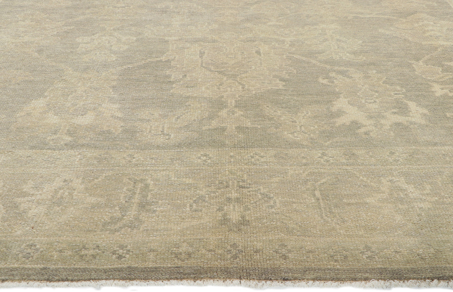 8 x 10 Vintage-Inspired Oushak Rug 30094