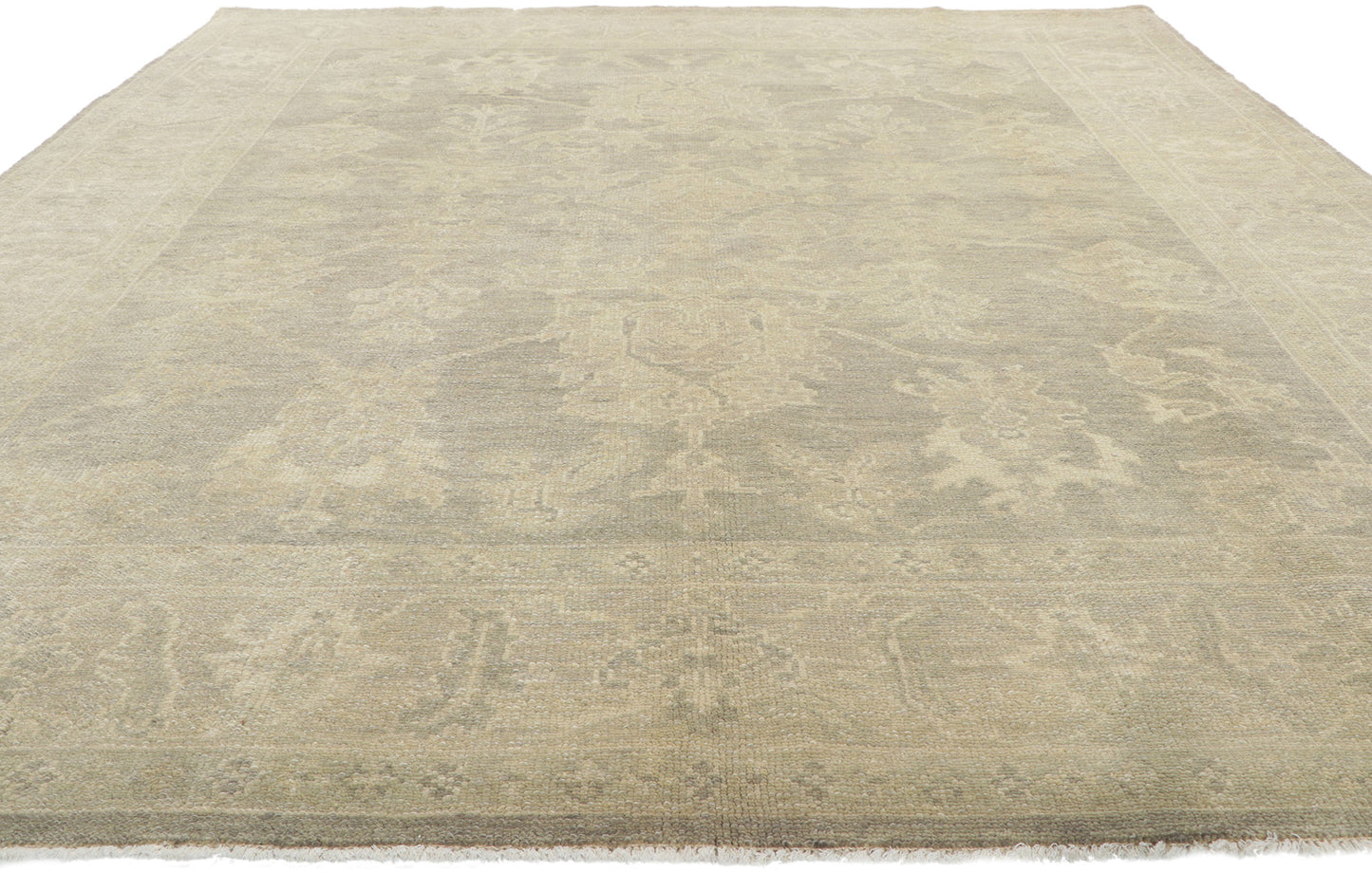 8 x 10 Vintage-Inspired Oushak Rug 30094
