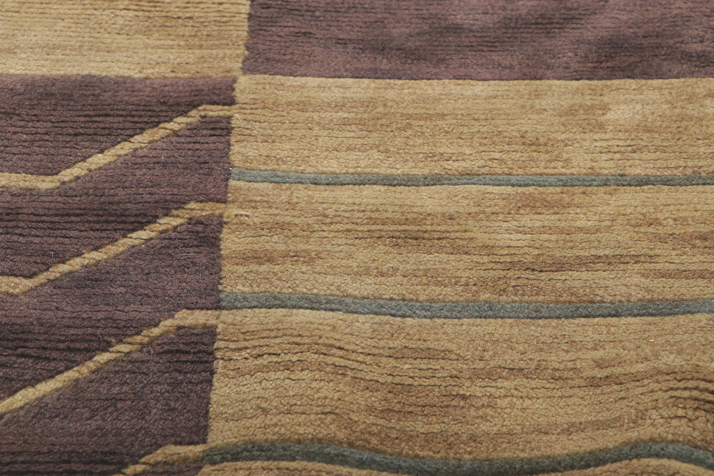 8 x 11 Vintage Tibetan Rug 78353