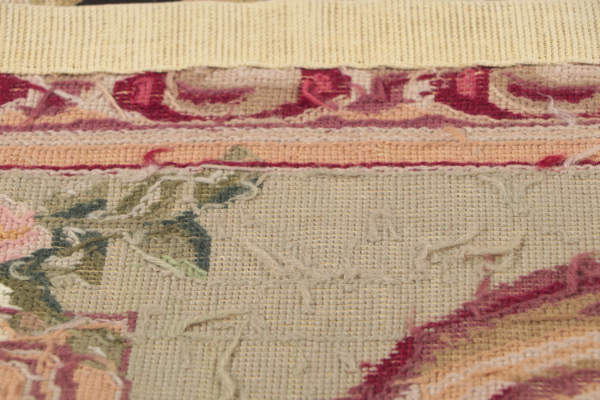 8 x 12 Vintage French Savonnerie Style Rug 78359