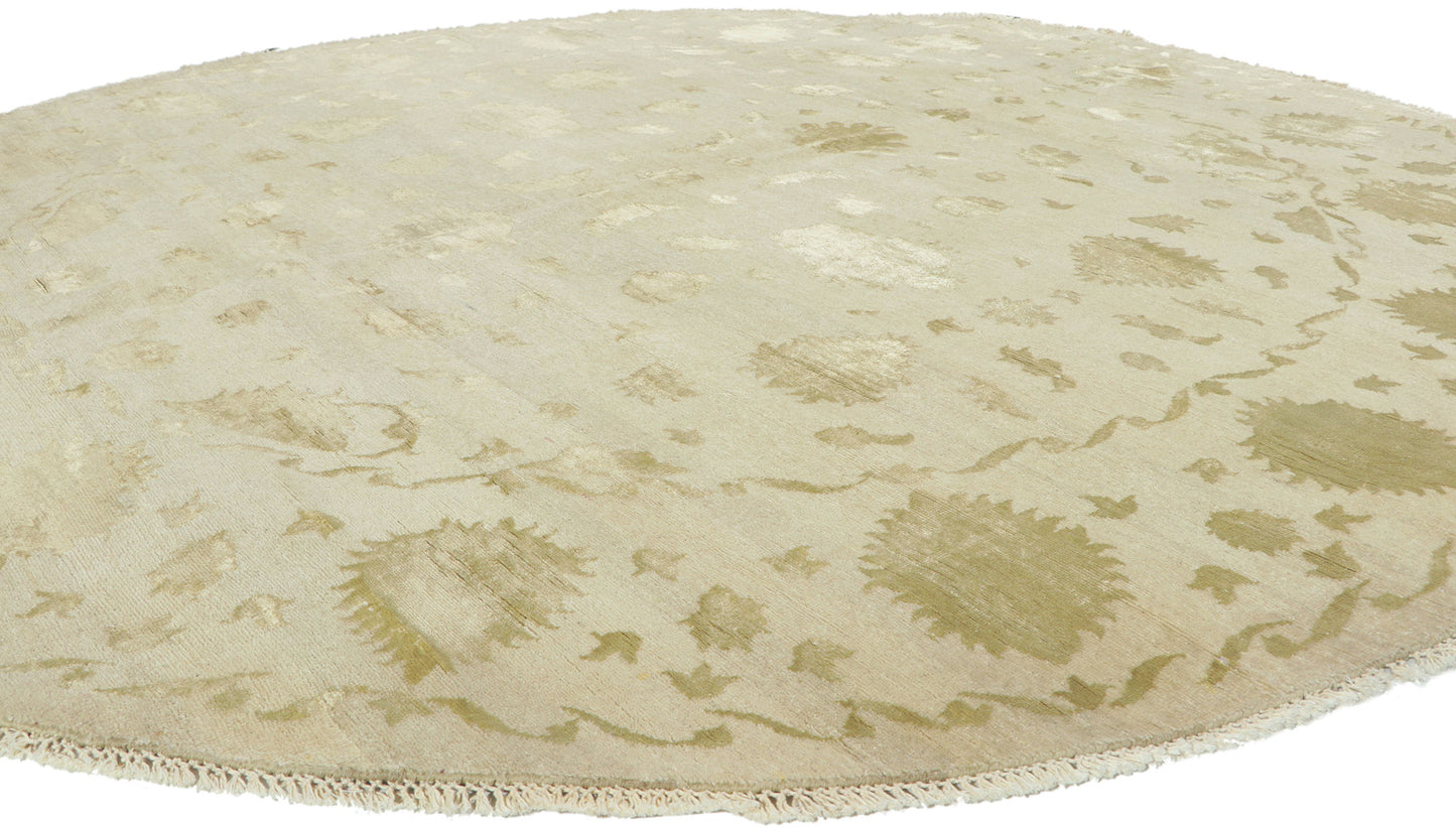 8 x 8 Neutral Round Area Rug 30286