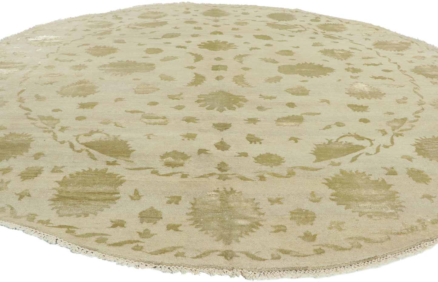 8 x 8 Neutral Round Area Rug 30286
