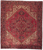 8 x 9 Vintage Persian Heriz Rug 61124
