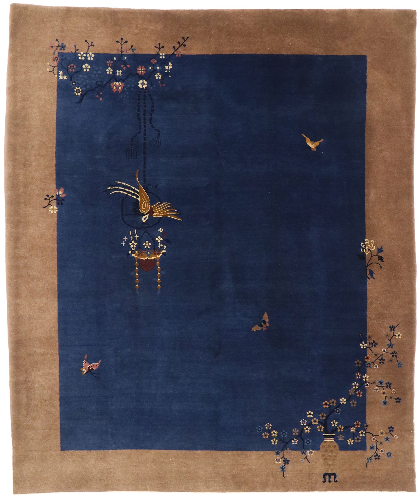 8 x 10 Antique Chinese Art Deco Rug 77449