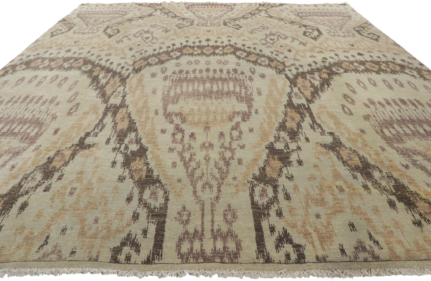 8 x 10 Transitional Ikat Rug 30046