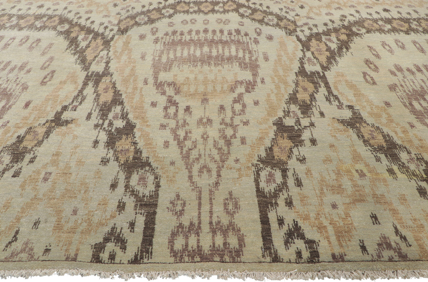 8 x 10 Transitional Ikat Rug 30046