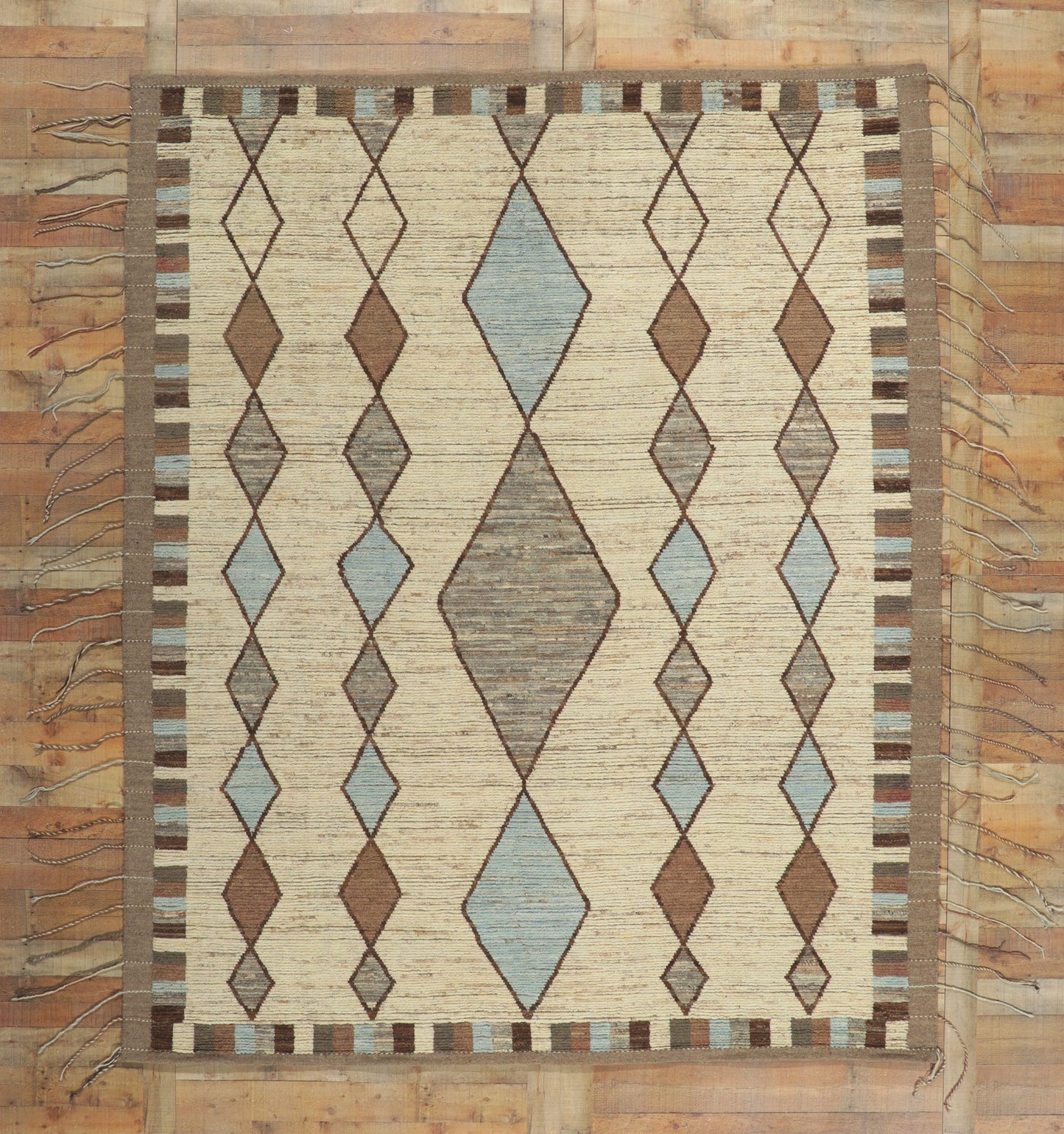 8 x 10 Earth-Tone Moroccan Rug 80799