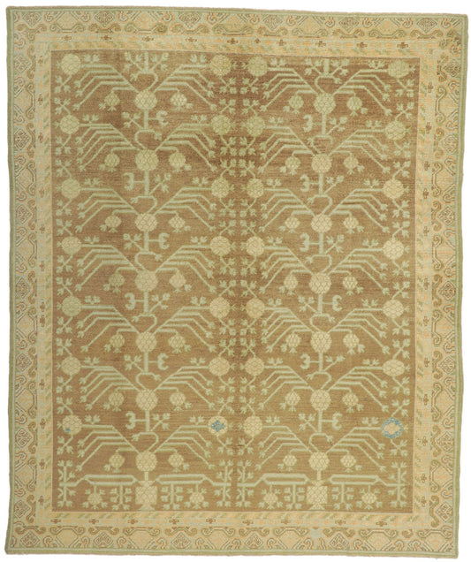 8 x 10 Turkish Khotan Rug 51627