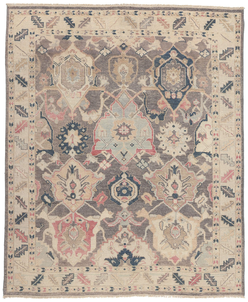 8 x 10 Modern Oushak Rug 80988