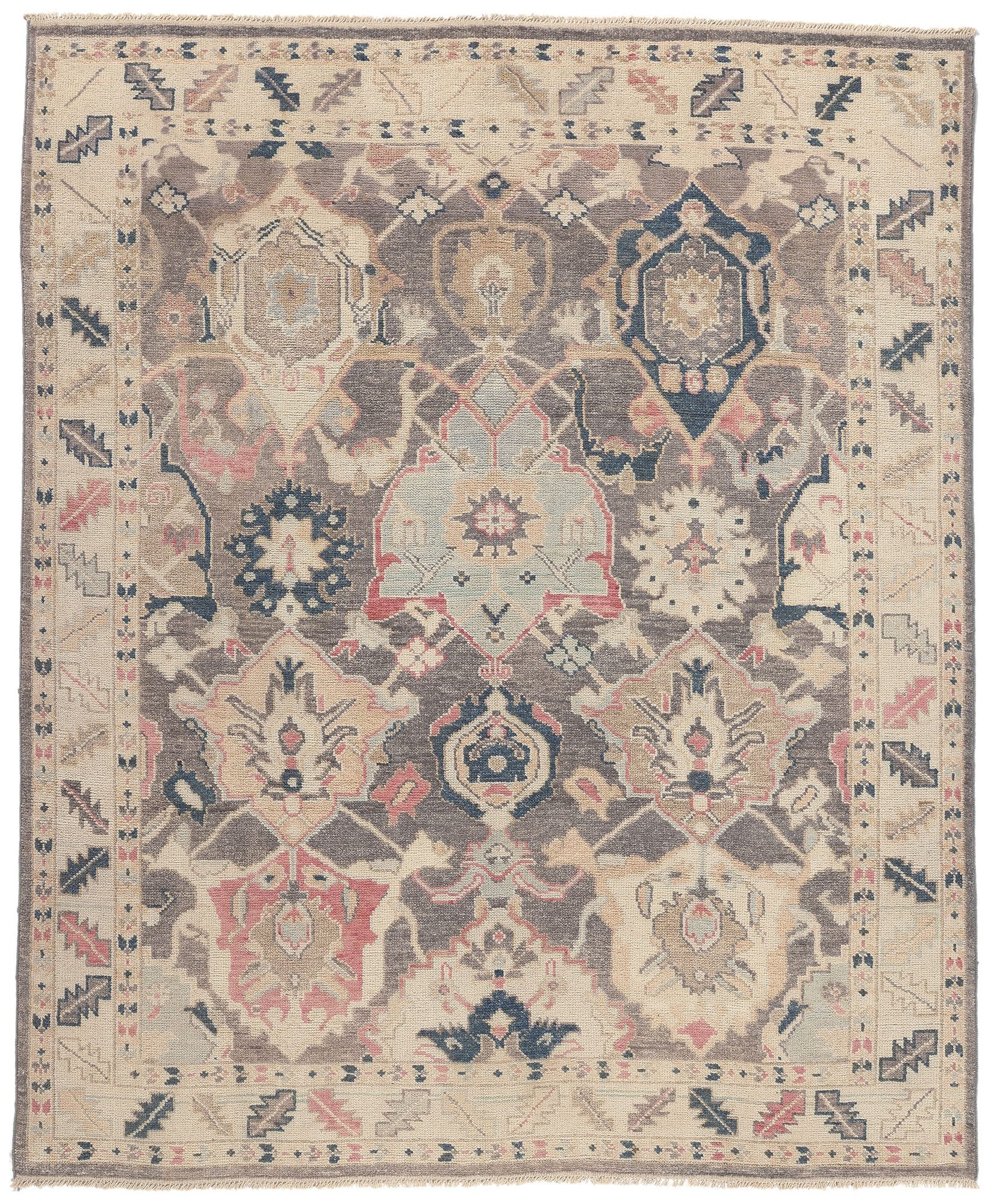8 x 10 Modern Oushak Rug 80988