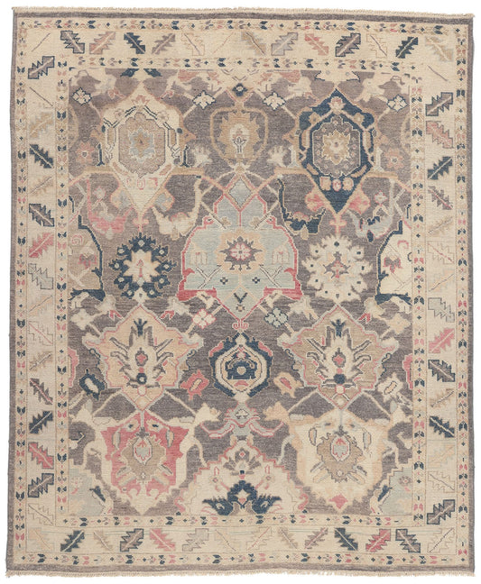 8 x 10 Modern Oushak Rug 80988
