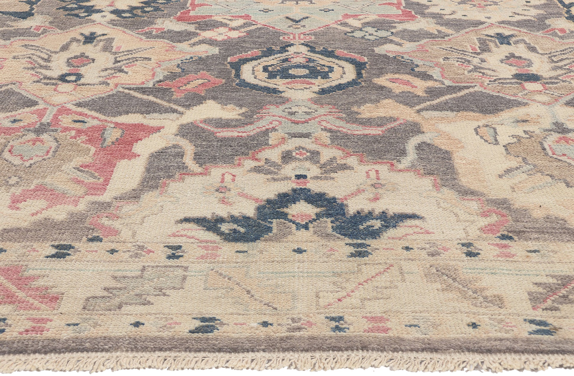 8 x 10 Modern Oushak Rug 80988