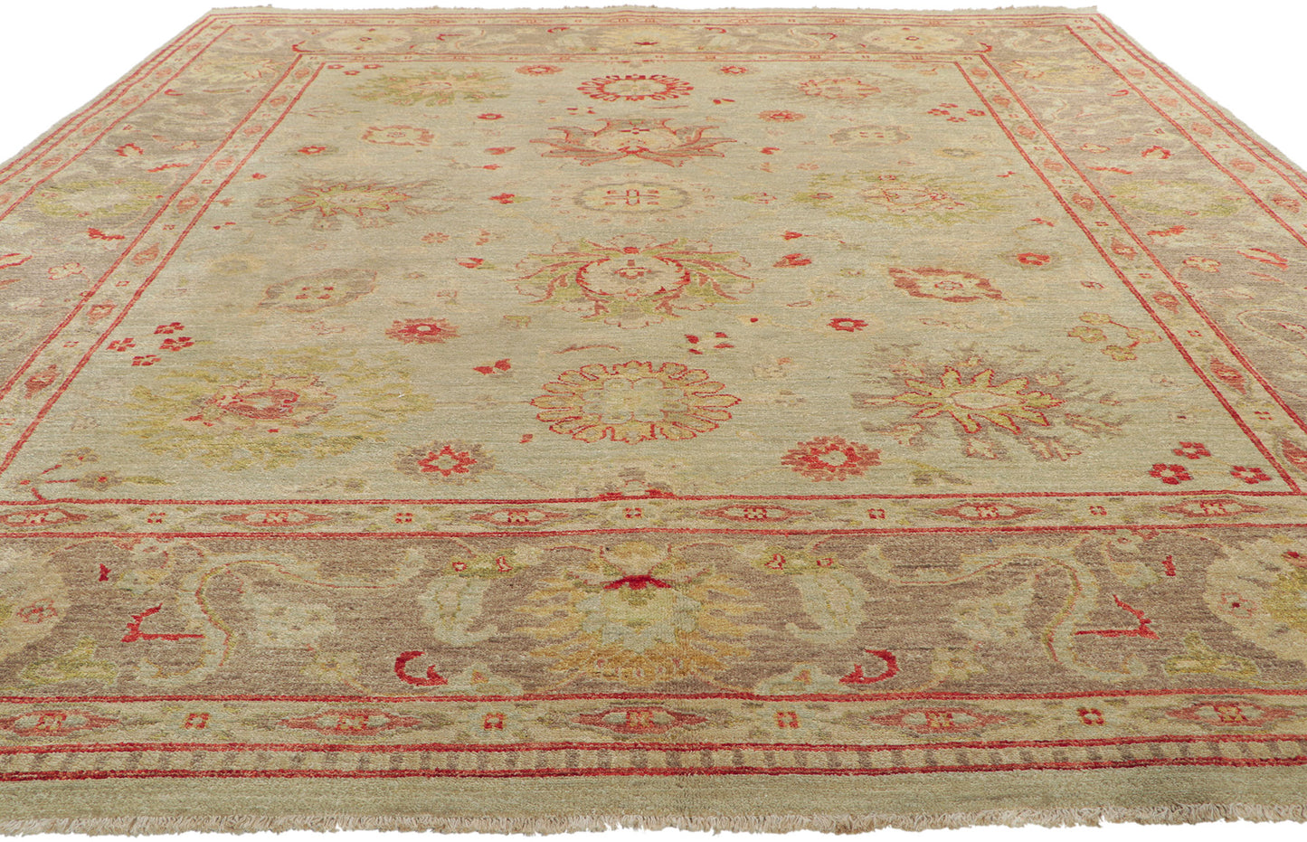8 x 10 Modern Oushak Rug 76893