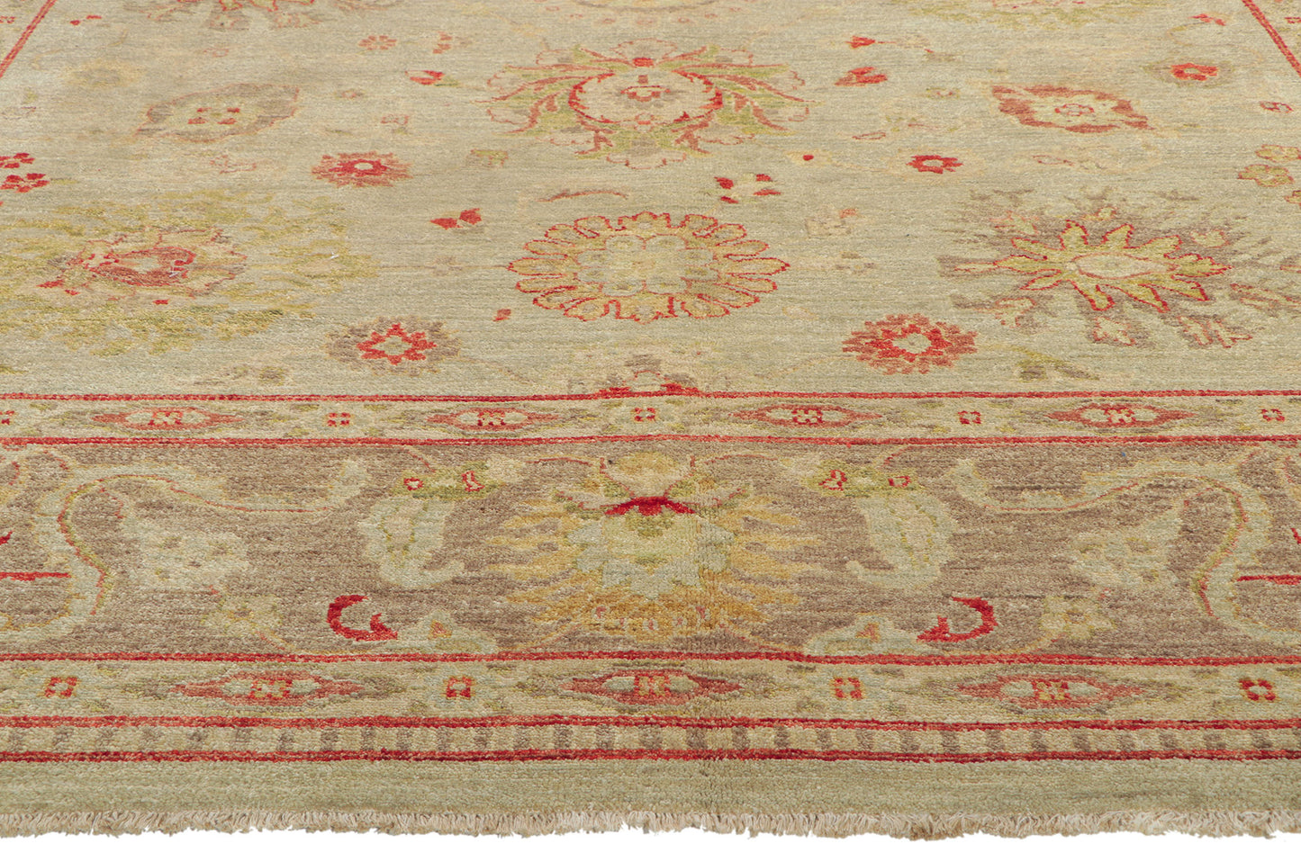 8 x 10 Modern Oushak Rug 76893