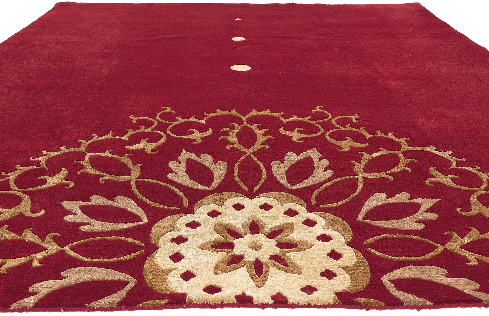 8 x 10 Floral Mandala Chinese Rug 78539