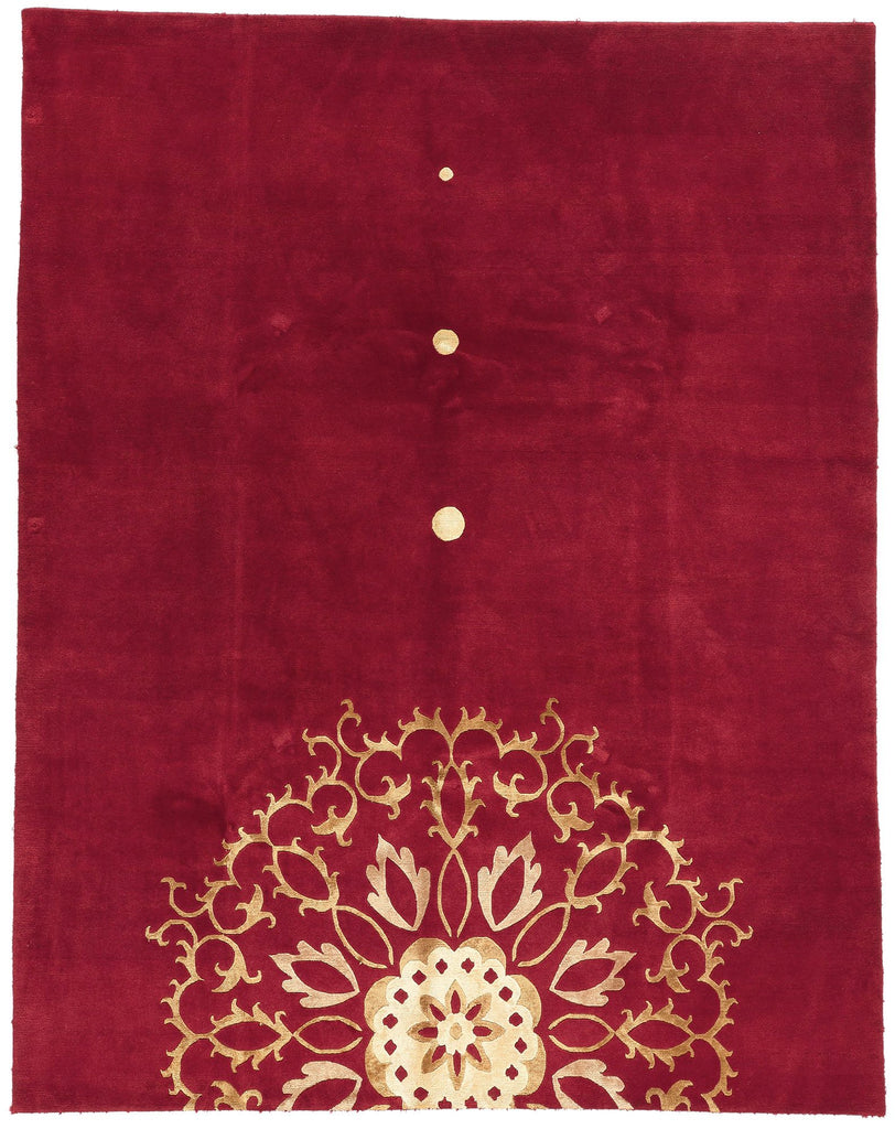 8 x 10 Floral Mandala Chinese Rug 78539