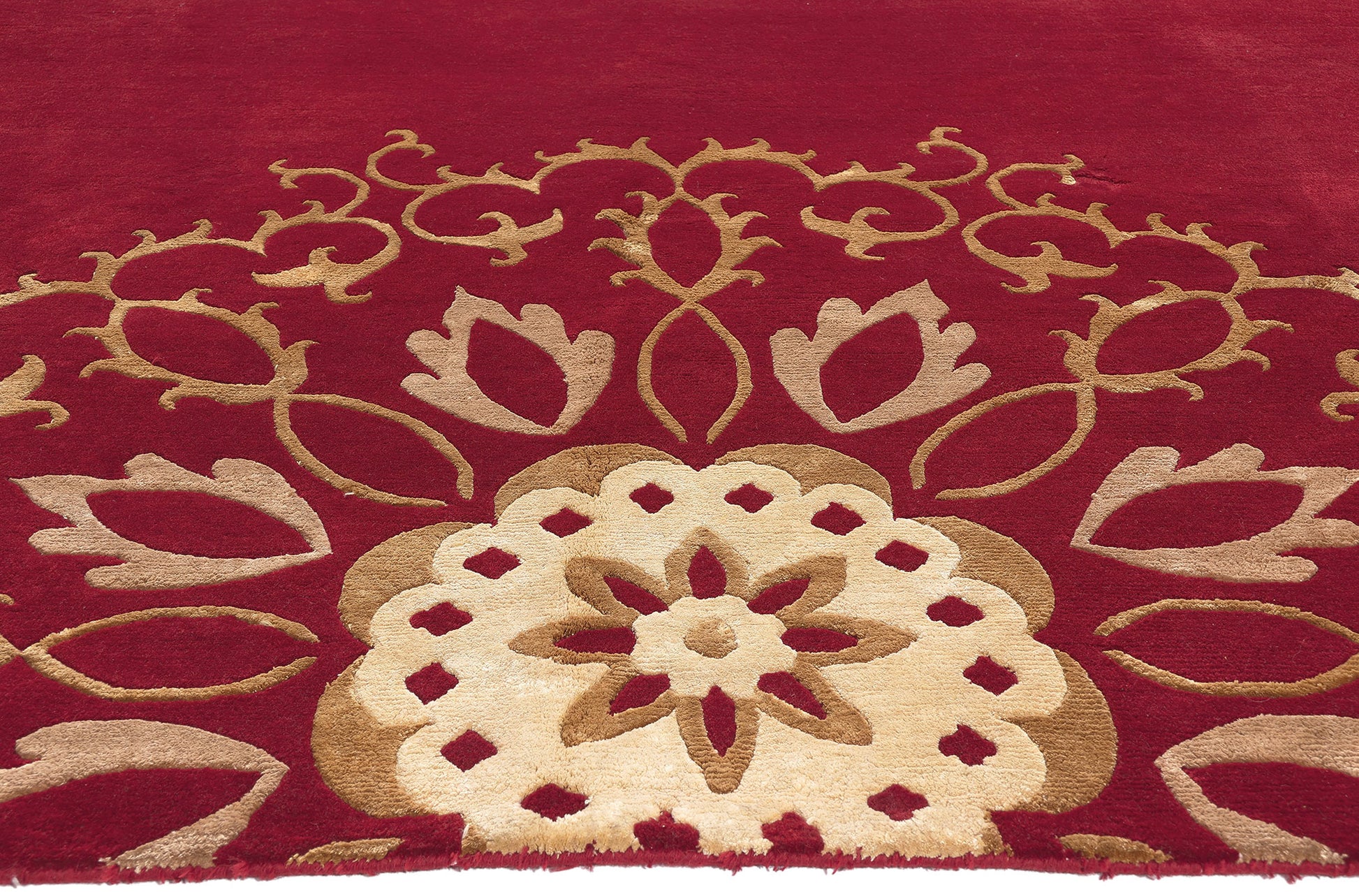 8 x 10 Floral Mandala Chinese Rug 78539