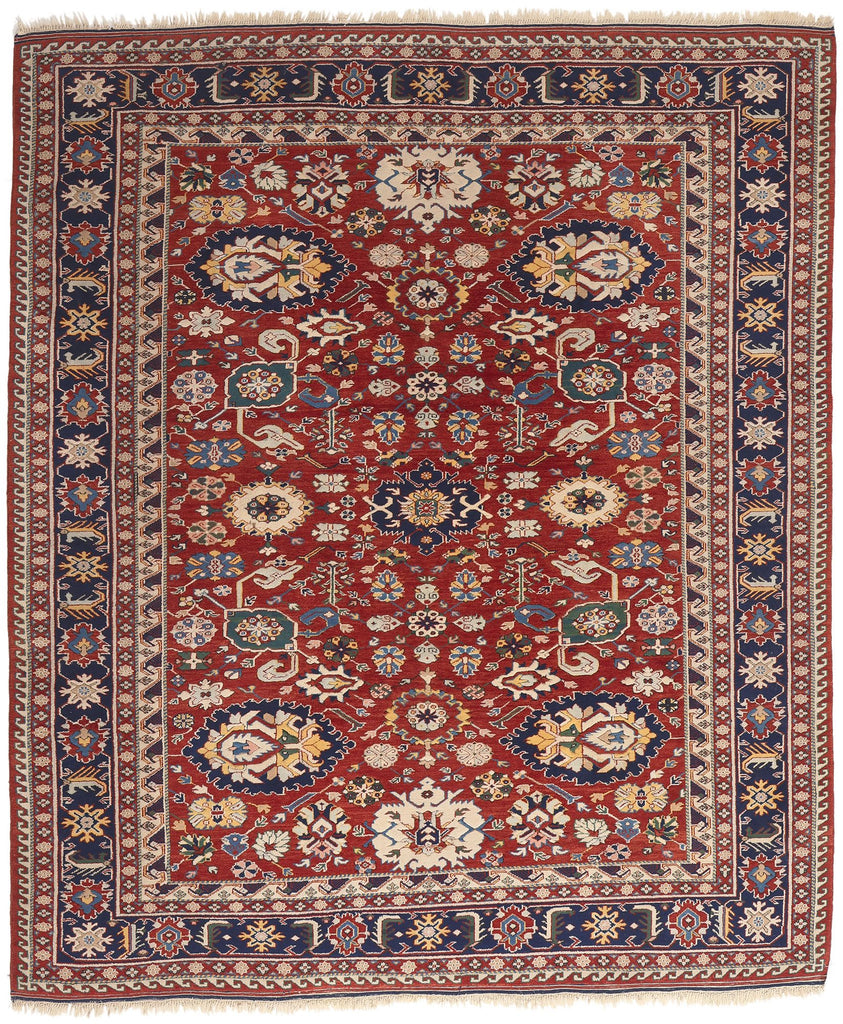 8 x 10 Vintage Turkish Oushak Rug 78646