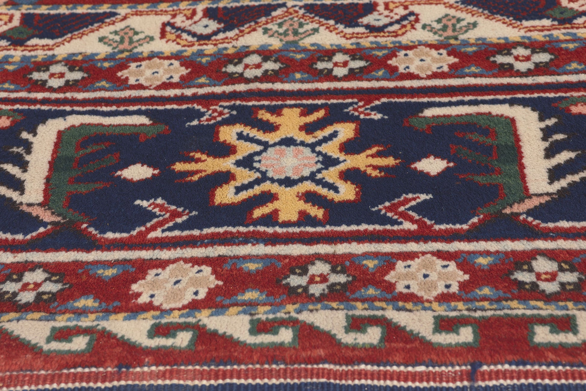 8 x 10 Vintage Turkish Oushak Rug 78646
